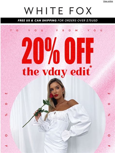 white fox boutique discount code 20 off
